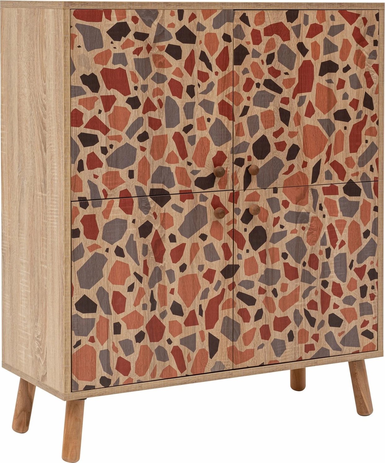 Dollap multifunksional Hanah Home, Multilüx Pebble, shumëngjyrësh