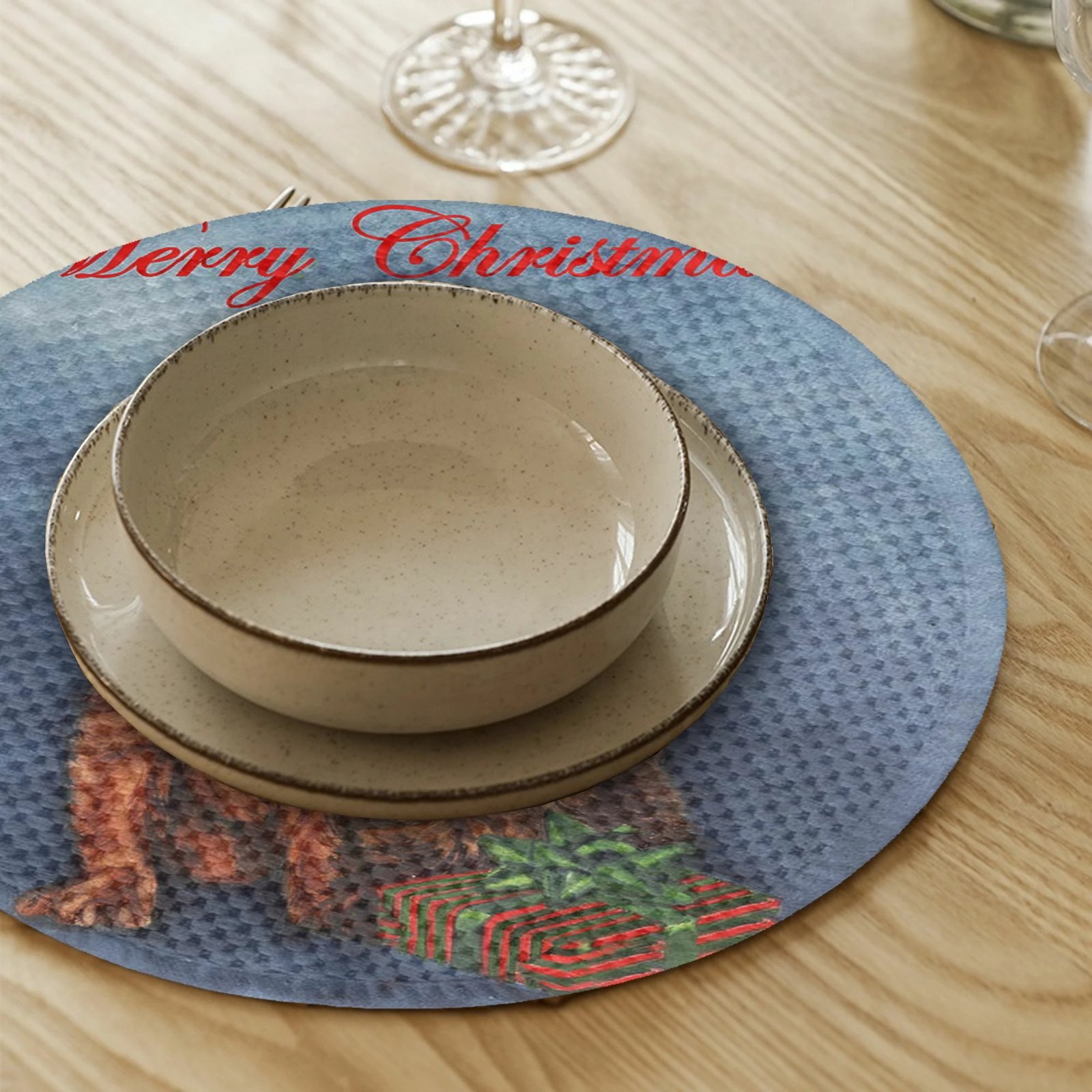 Set nënshtrues tavoline Hermia Concept, shumëngjyrësh, 2962Supla, 4 copë