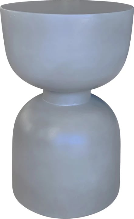 Tavolinë anësore Body, çimento, 38x38x61 cm