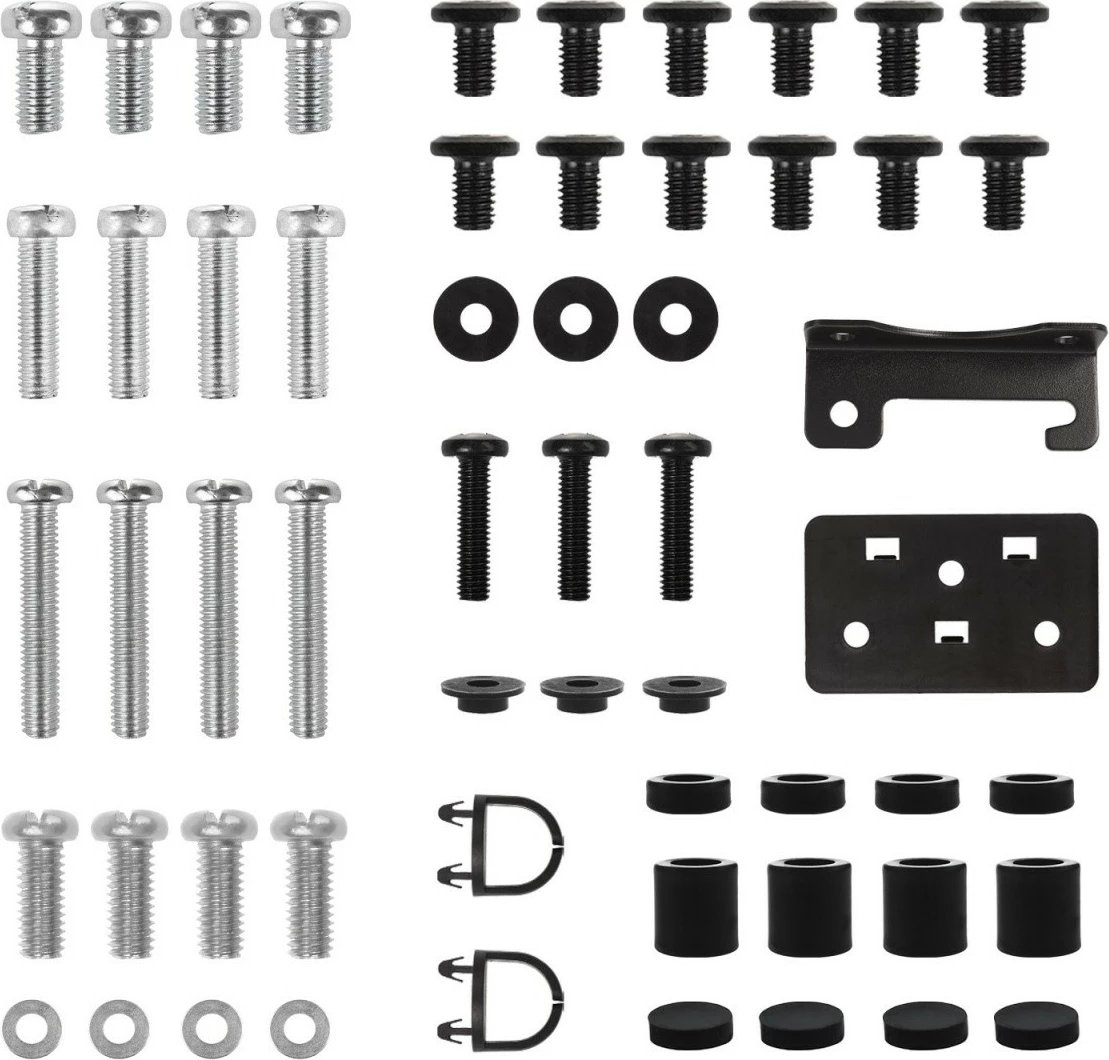 Mbajtëse TV tavoline, Maclean MC-1240, 32–65", deri 40 kg, VESA 75x75–400x400, rrotullim ±35°, e zezë