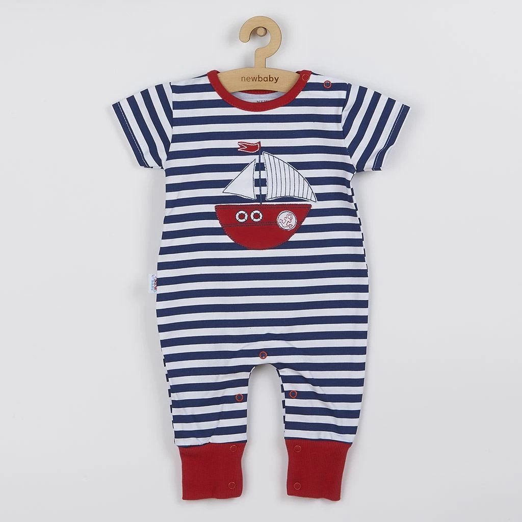 Kombinezon veror bebe, New Baby Marine, madhësi 56 (0-3m), blu