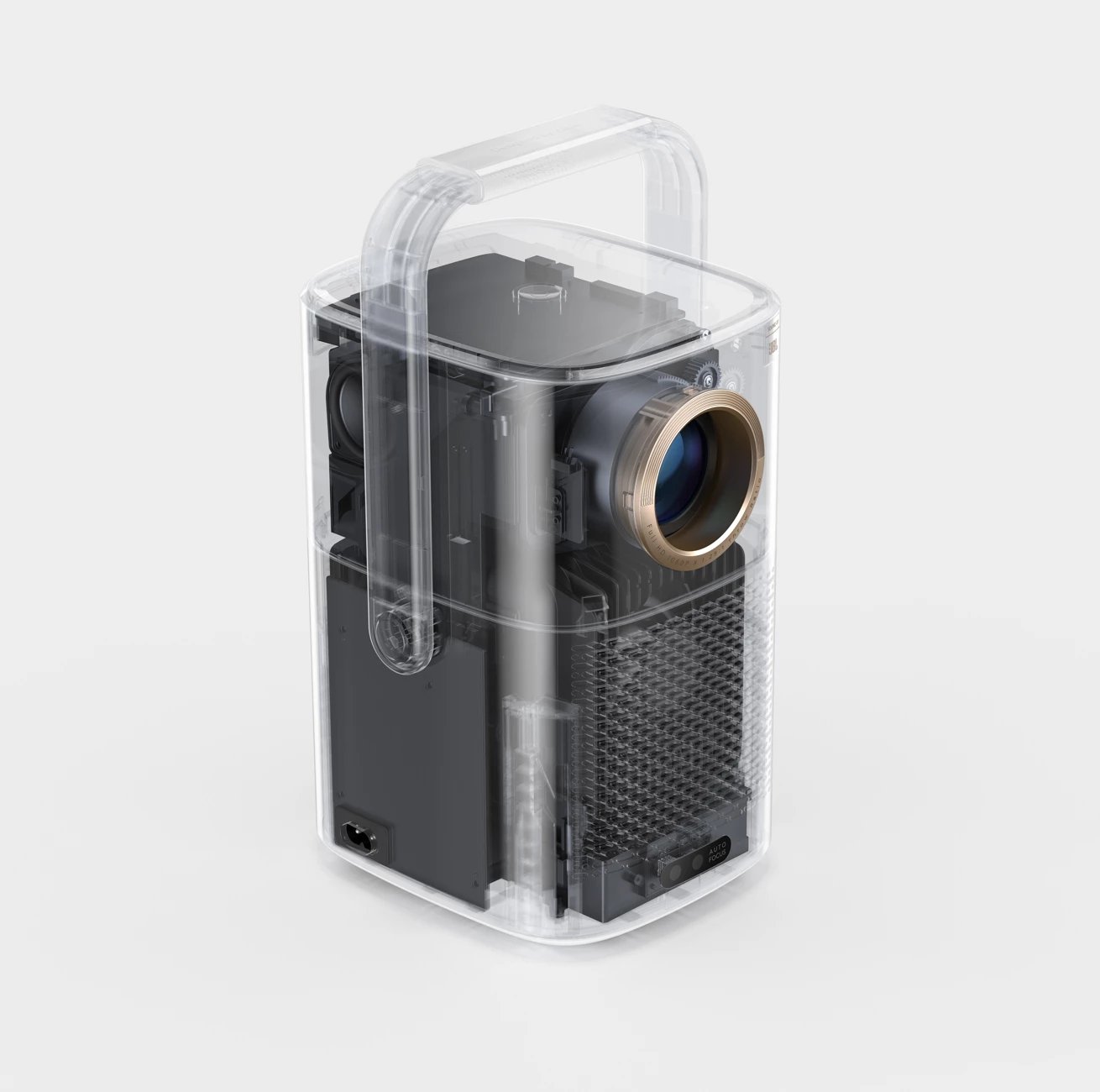 Projektor multimedia Yaber T2 Plus, Full HD 1080p, JBL Speakers, Google TV dongle, Bezhe