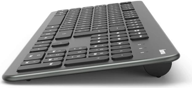 Set tastiere dhe mi wireless Hama, gri
