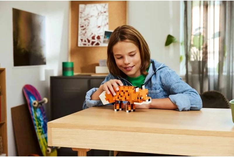 Lego Minecraft lodër fëmijë Fox