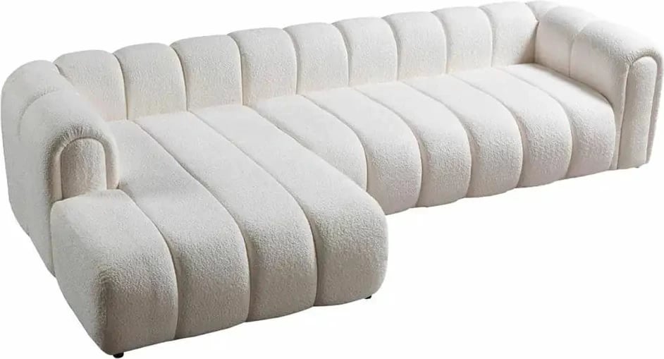 Këndore e bardhë Atelier del Sofa, N-Line, majtas