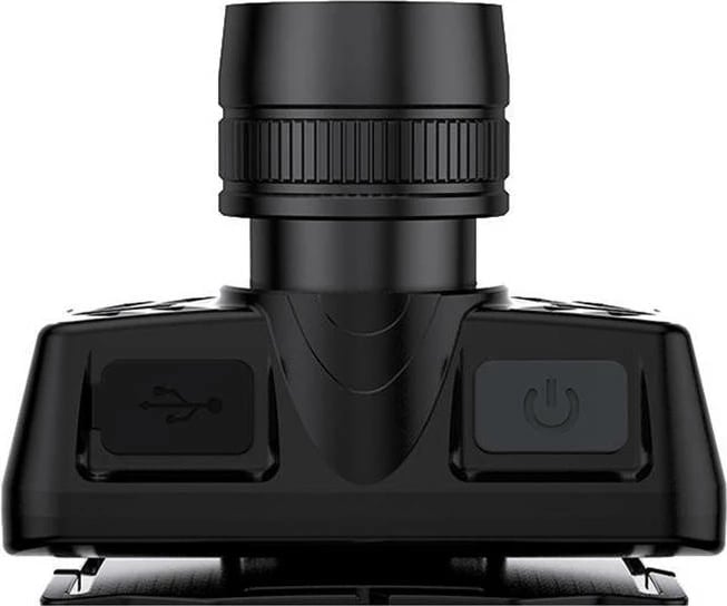 Dritë koke Superfire HL50, 150 lumen, USB, e zezë