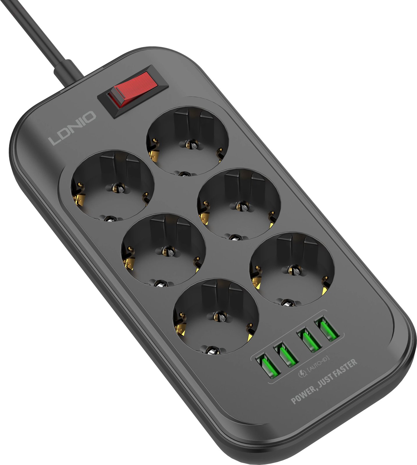 Prizë E Rrymës LDNIO SE6403 Prizë E Rrymës LDNIO SE6403