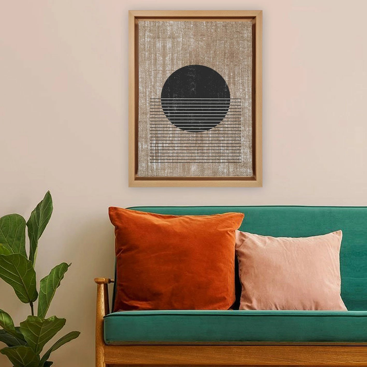 Pikturë dekorative në kanavacë, shumëngjyrëshe, Wallity, LNJ918710327352 - 3646, 36x46cm