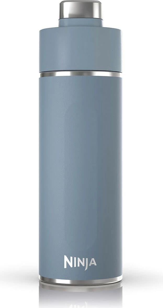 Shishe termike Ninja Thirsti 530 ml, inox, blu