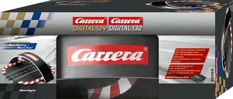 Pista lojërash Carrera 20030354, 3 vjeç, e zezë, e kuqe, e bardhë