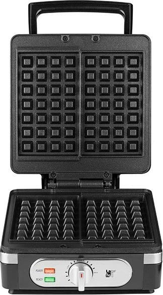 Aparat waffle, Lafe, GFB-003, 1400 W, pllaka qeramike jo-ngjitëse, i zi