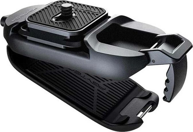 Klip për kamerë PGYTECH Beetle, P-CG-040, alumini, i zi