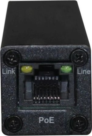 Konverter rrjeti ALLNET AF ALL-MC302v2P2WIRE-Set, PoE, me ngjyrë të zezë