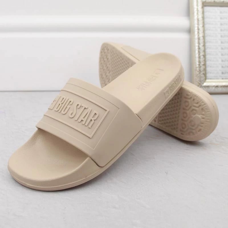 Flip-flop Big Star femra, bezhë