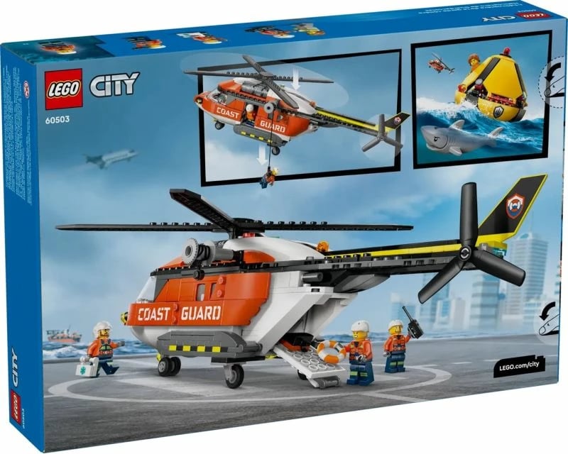 Lego set City për fëmijë, Coast Guard Helicopter
