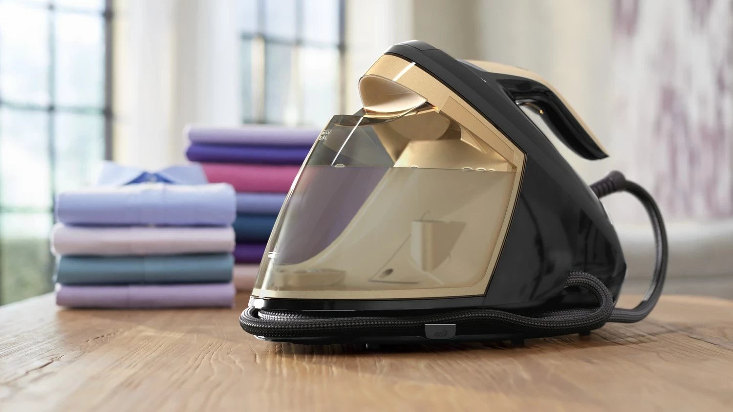 Hekur me avull stacionar Philips PSG8140/80, 2700 W, 1.8 L, SteamGlide Elite, Zi/Ar