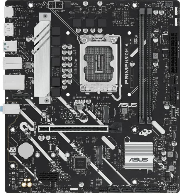 Pllakë amë Asus PRIME H810M-A-CSM, micro ATX, LGA1851, DDR5