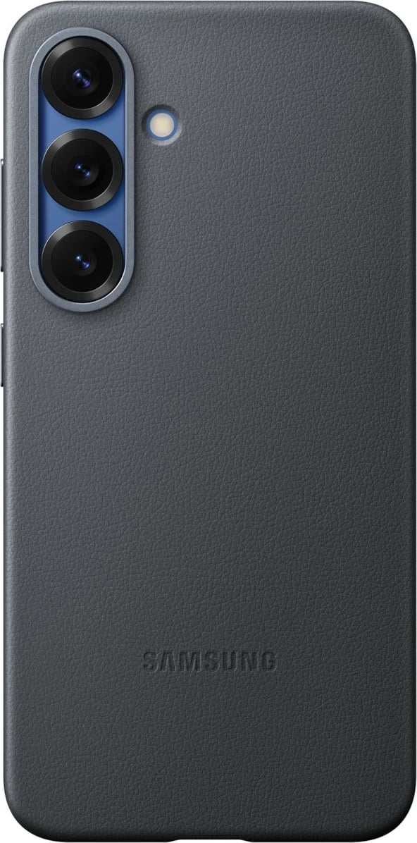 Mbështjellës Samsung Galaxy S25, Faux Leather, 15.8 cm (6.2"), Zi