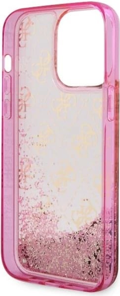 Mbështjellës Guess GUHCP14LLC4PSGP për iPhone 14 Pro 6.1", Liquid Glitter 4G, Rozë Mbështjellës Guess GUHCP14LLC4PSGP për iPhone 14 Pro 6.1", Liquid Glitter 4G, Rozë