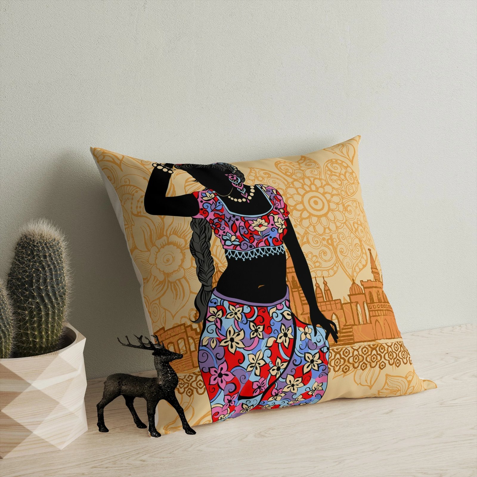 Jastëk dekorativ Evila Originals, shumëngjyrësh, A11933