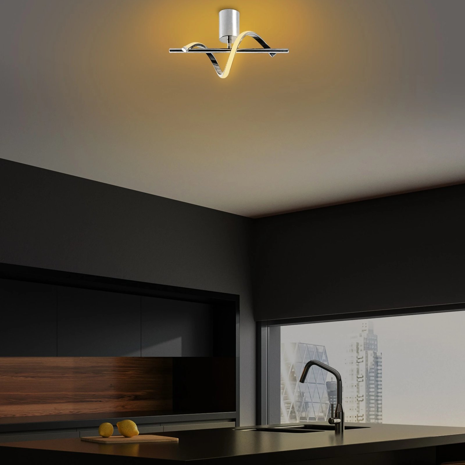 Llambë tavani Opviq, Lıkma - 13517, krom Llambë tavani Opviq, Lıkma - 13517, krom