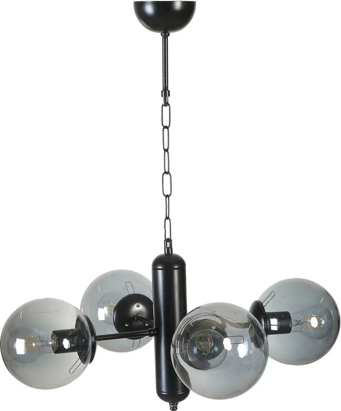 Llambadar Opviq, 8785-4, ngjyrë e zezë dhe fume