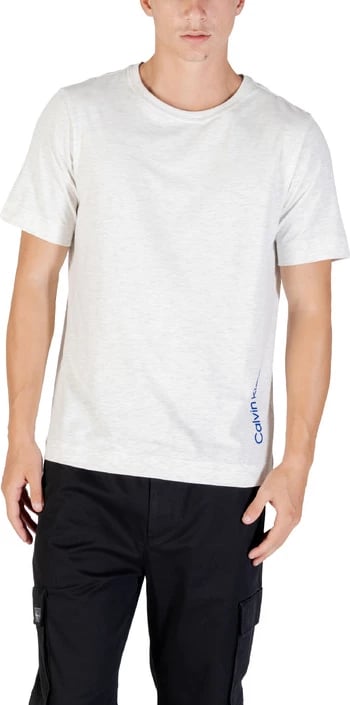 Maicë Calvin Klein Sport për meshkuj, e bardhë