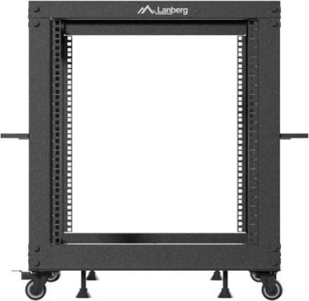 Kasë e hapur Lanberg OR01-6112-B, 12U, 600x600-1100 mm, e zezë