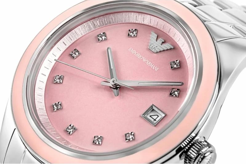 Orë dore për femra Emporio Armani, argjend