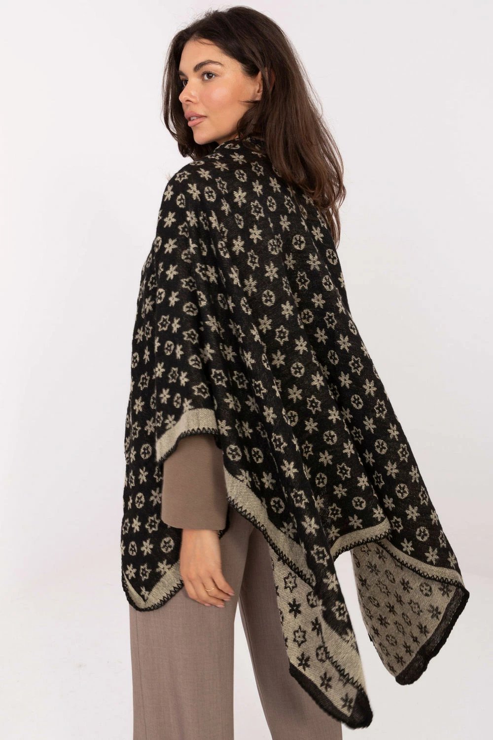 Poncho Factory Price 218600 femra, beige