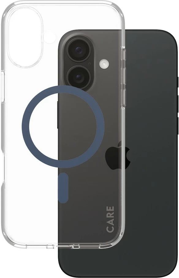 Mbështjellës PanzerGlass CARE Case Flagship MagSAFE për iPhone 16 Plus, transparent