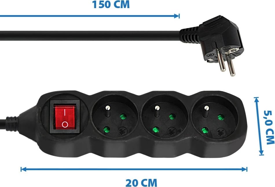 Shirit rryme Esperanza ELK210K, 3 porta, 1.5 m, Zi