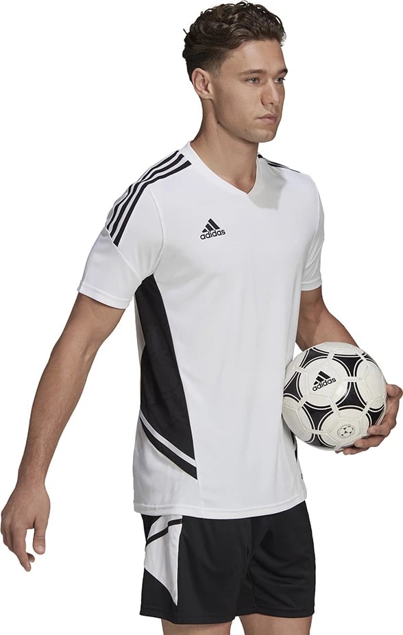 Maicë për meshkuj adidas, e bardhë