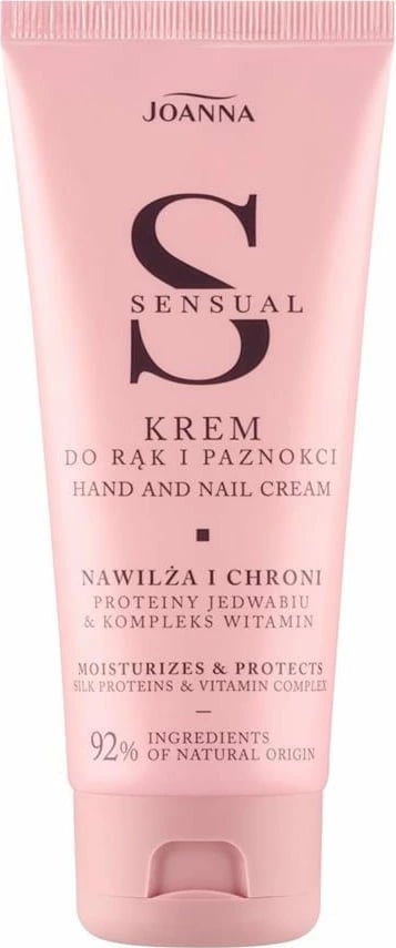 Krem për duar dhe thonj për femra Joanna Sensual, 100g