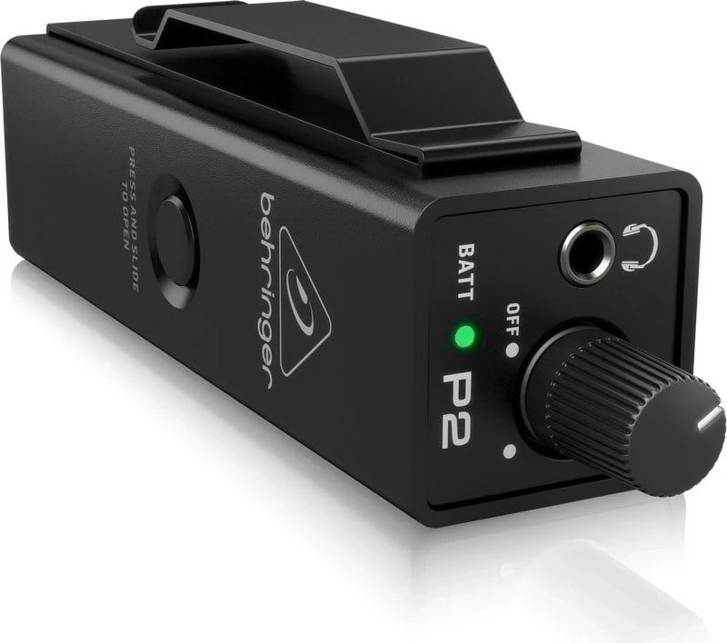 Amplifikator kufjesh Behringer P2, i zi