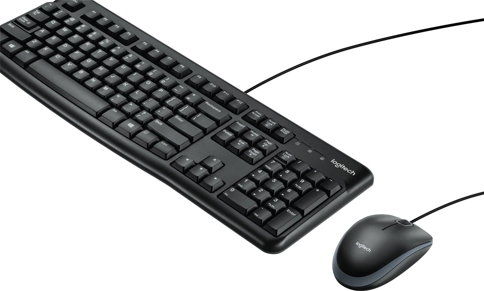 Tastierë dhe mi Logitech Desktop MK120, me tela