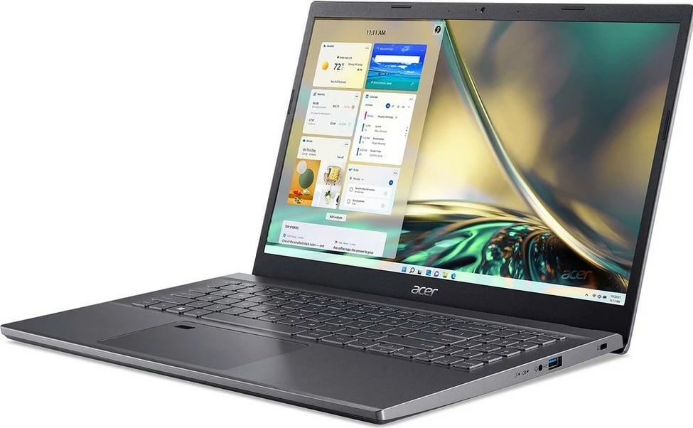 Laptop Acer Aspire 5 A515-57-713N, 15.6", Intel Core i7-12650H, 16GB RAM, 512GB SSD, Gri