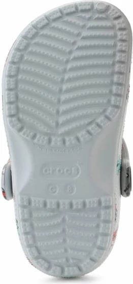 Papuqe për fëmijë Crocs, gri