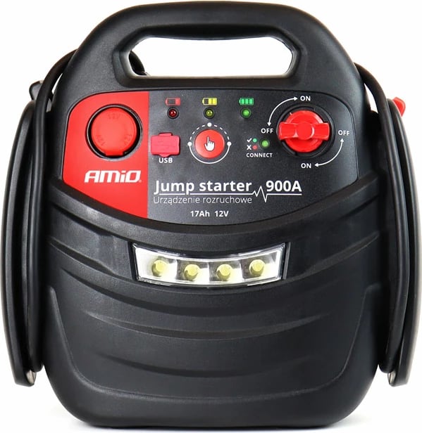 Starter makine 12V 17Ah 900A 4në1