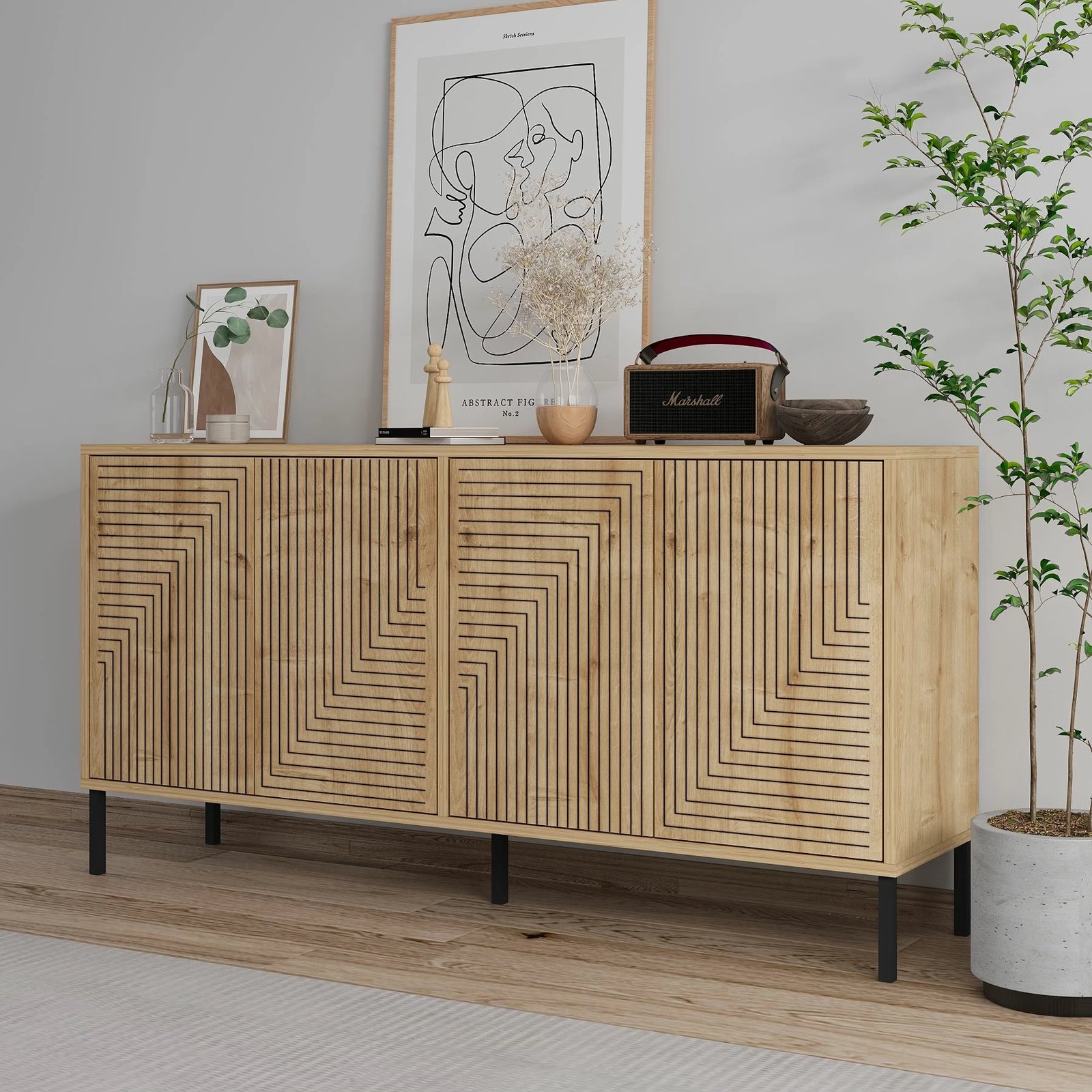 Konsol Skye Decor, Evolet - lis safir