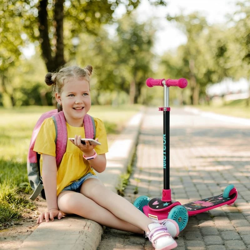 Trotinet për fëmijë Meteor, rozë