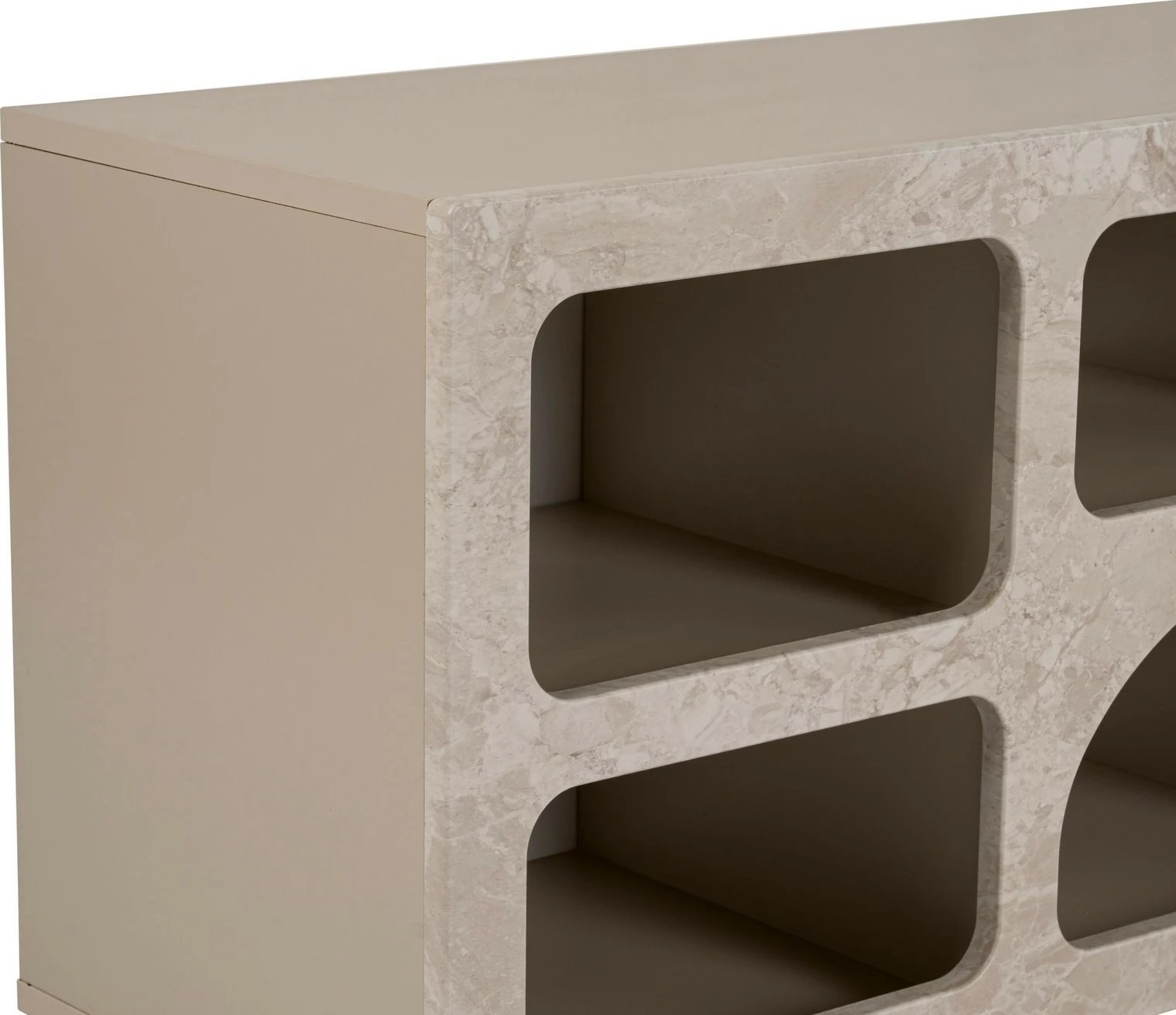 Konsol Nordure, Ferlis, travertin