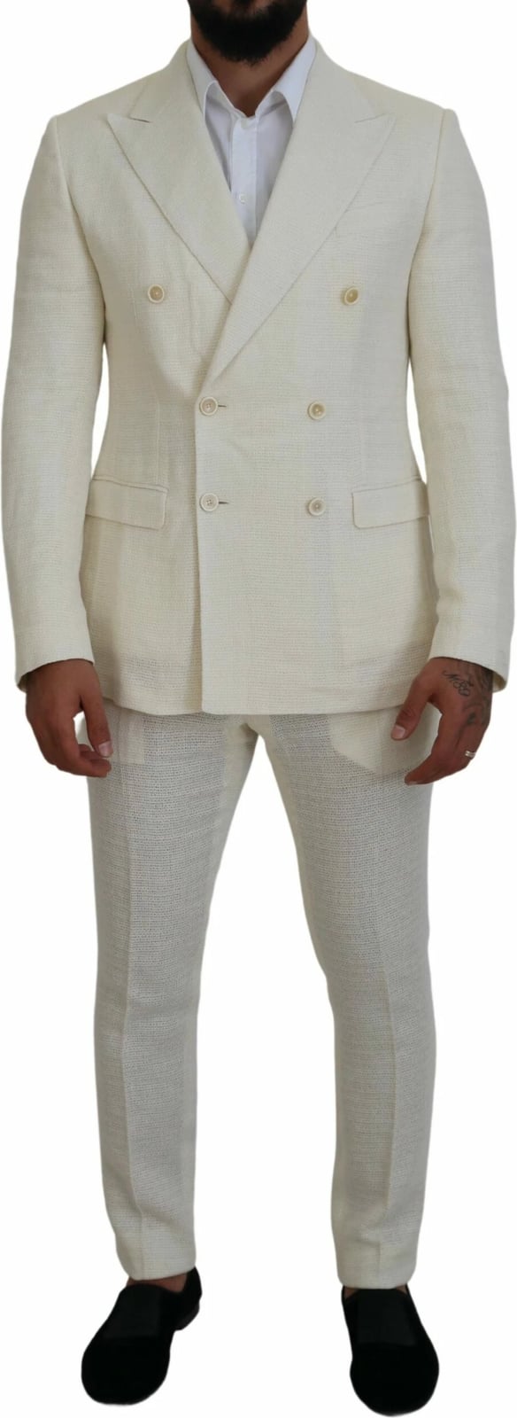 Kostum për meshkuj Dolce & Gabbana, të bardha