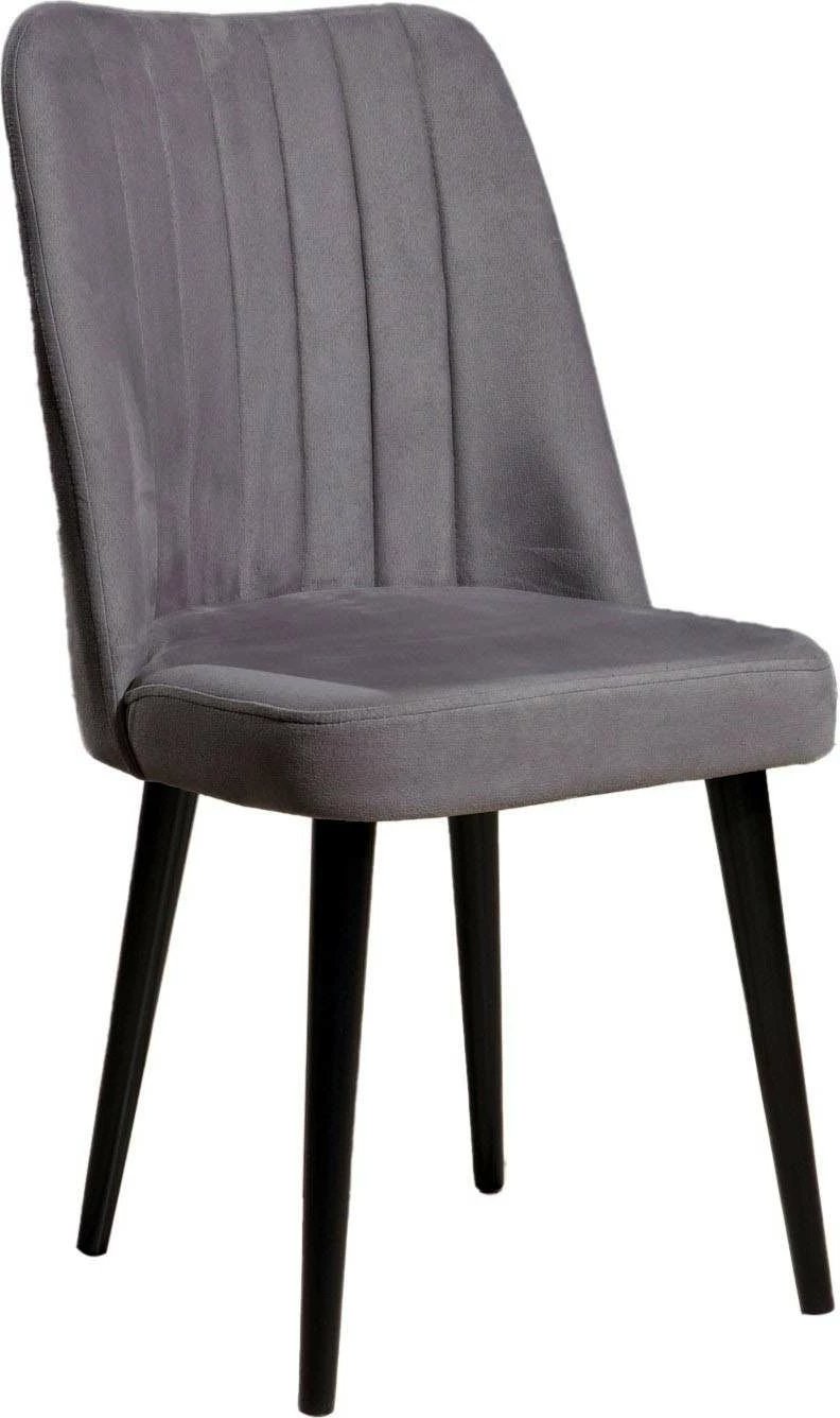 Set karrigesh (4 copë), Hanah Home, Polo, ngjyrë gri