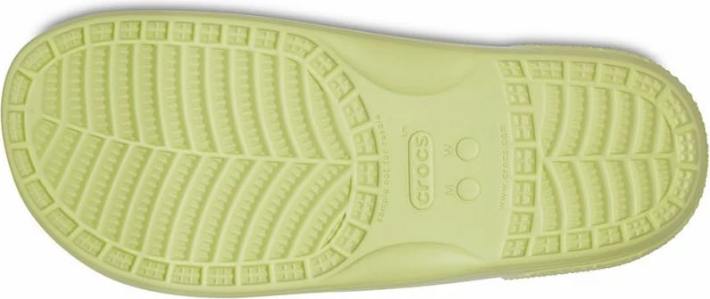 Papuqe Crocs për femra dhe fëmijë, të verdha
