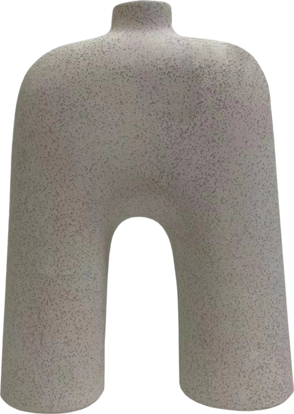 Dekor tavoline prej qeramike, seria ISIL FH4599.01, ngjyrë e bardhë e zbehtë me kristalizim, 21x6.7x29.2H cm Dekor tavoline prej qeramike, seria ISIL FH4599.01, ngjyrë e bardhë e zbehtë me kristalizim, 21x6.7x29.2H cm