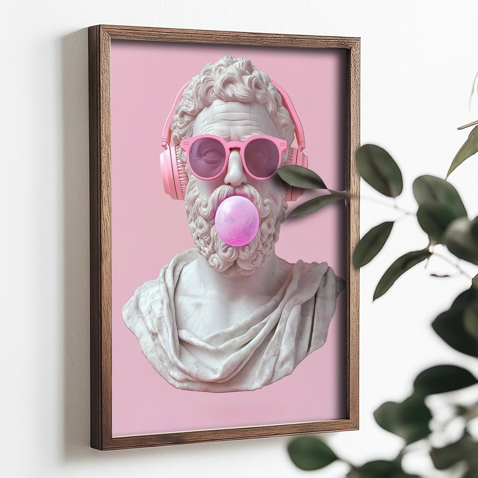 Pikturë dekorative me kornizë, MDF, Wallity, TUN056-XL, shumëngjyrëshe, 50x70x3.5cm