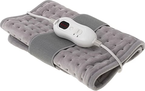 Rrip ngrohës për mesit, Adler AD 7437, 100W, 4 nivele temperature, fikje automatike 90 min, 32x72cm, Plug C, gri e çelët