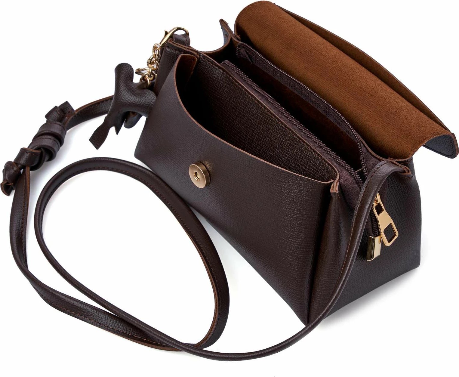 Çantë supi Lucky Bees Ava, ngjyrë kafe