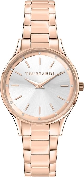 Orë dore TRUSSARDI R2453152510 për femra, rozë e artë